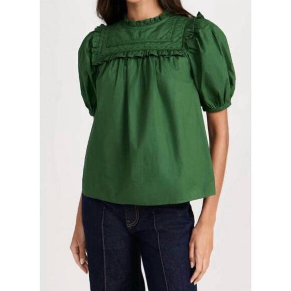 Ulla Johnson Adeline Blouse Women's Size 2 - Picture 1 of 6